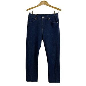 Levis LEJ Re-Issue Slouch Taper Jeans 27 Womens Blue Denim Relaxed Crop Stretch